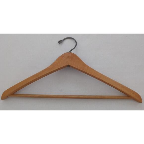 Vintage Wooden Clothes Hanger Doc Reiff Fashions for Men New Cumberland PA - Picture 3 of 3